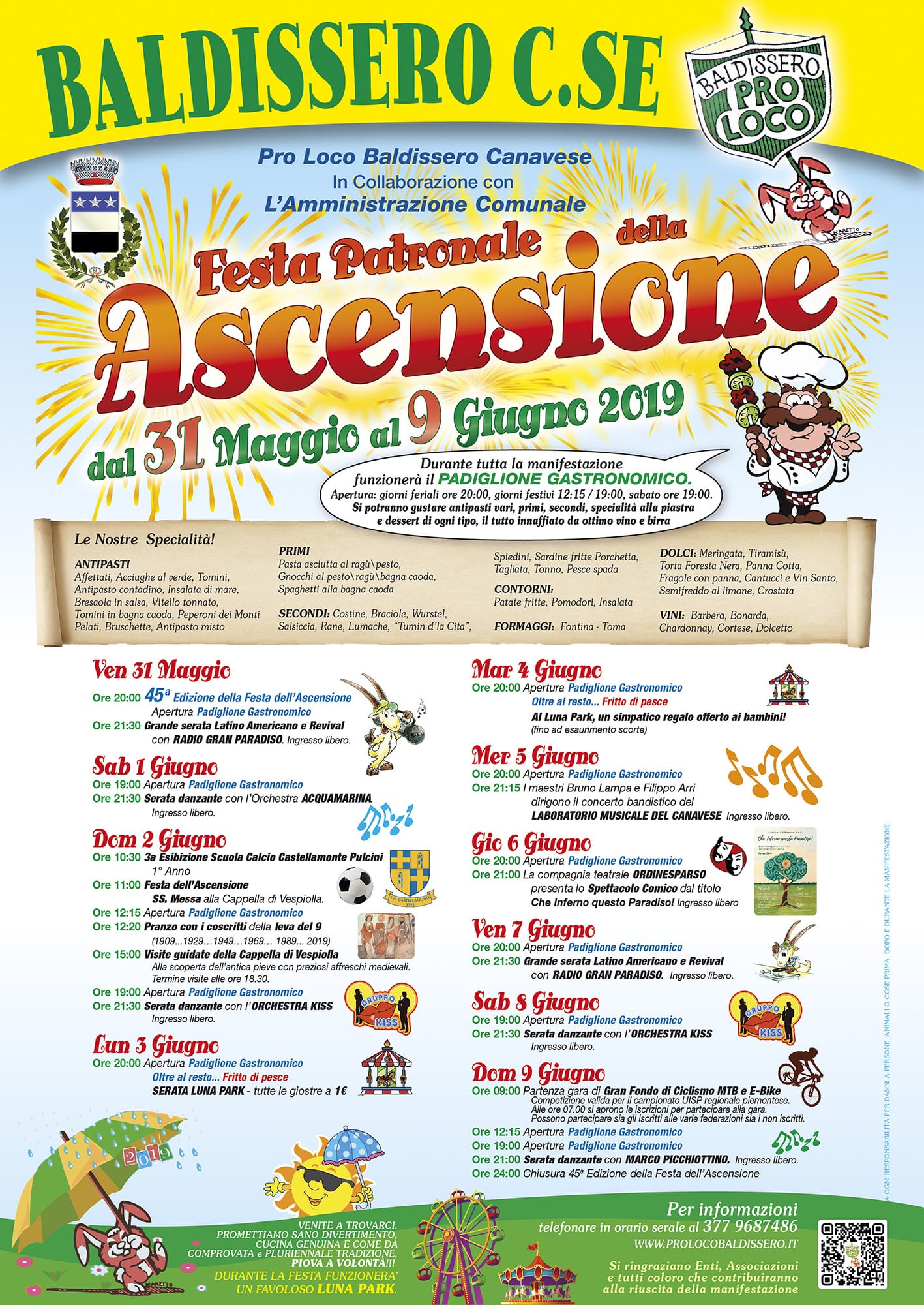 Cartellone Ascensione 2019 - ATPL Baldissero Canavese