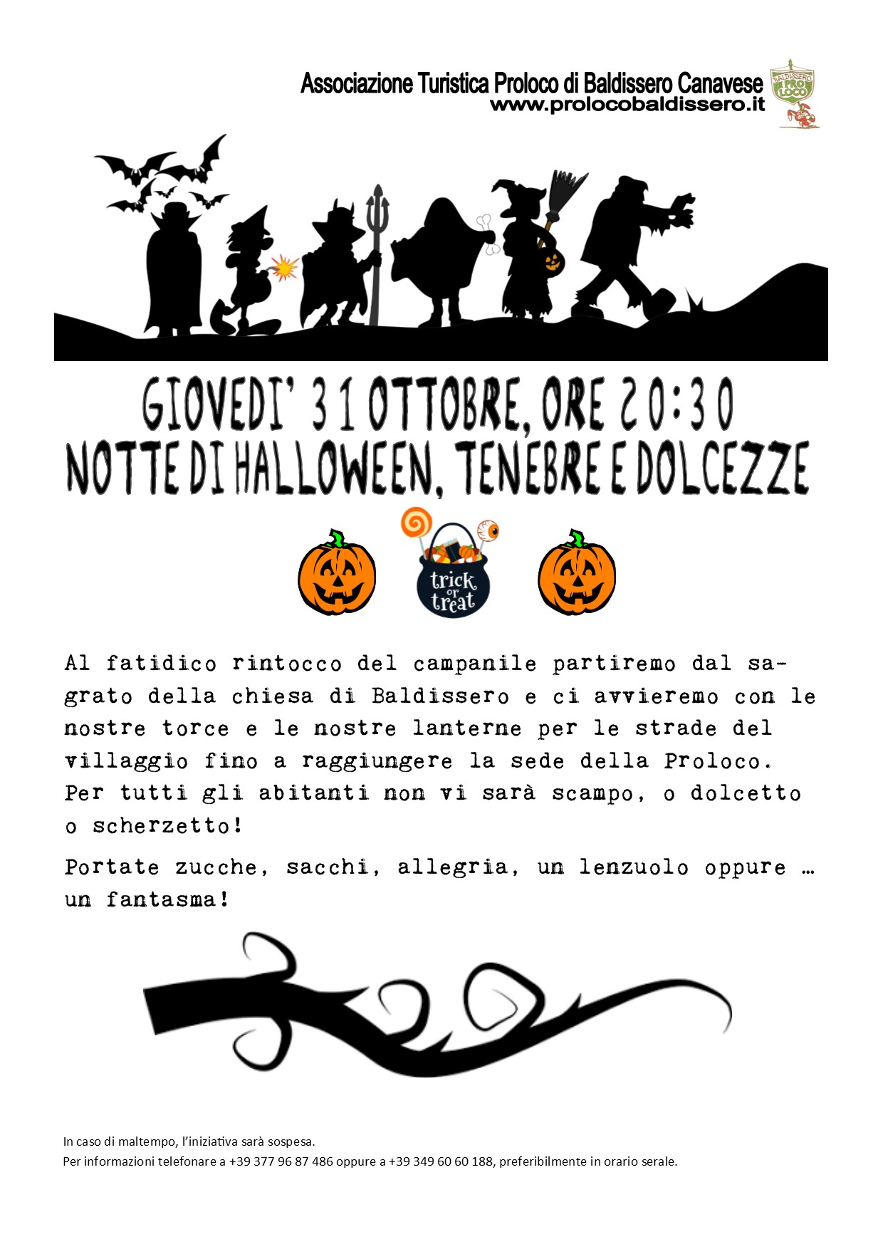 Halloween a Baldissero 2019 - ATPL di Baldissero Canavese