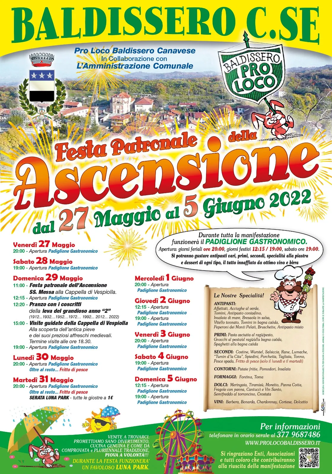 Cartellone Ascensione 2022 - ATPL Baldissero Canavese